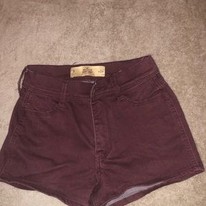hollister short shorts